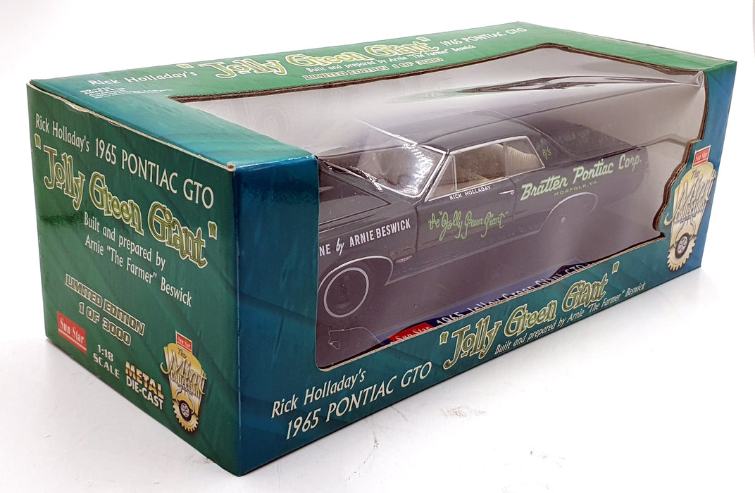 Sun Star 1/18 Scale 1810 - 1965 Pontiac GTO Rick Halliday's Jolly Green Giant