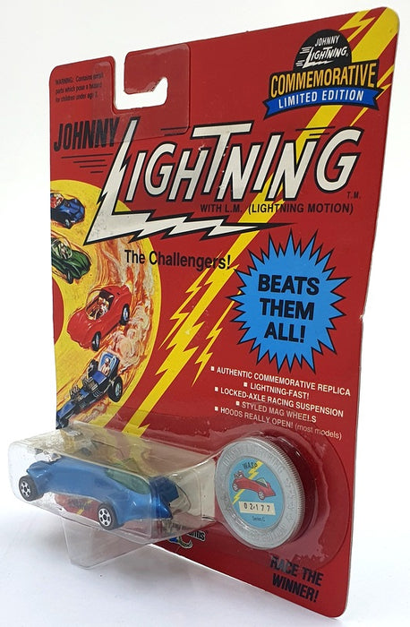 Johnny Lightning 1/64 Scale 100-130 - The Challengers Wasp - Blue