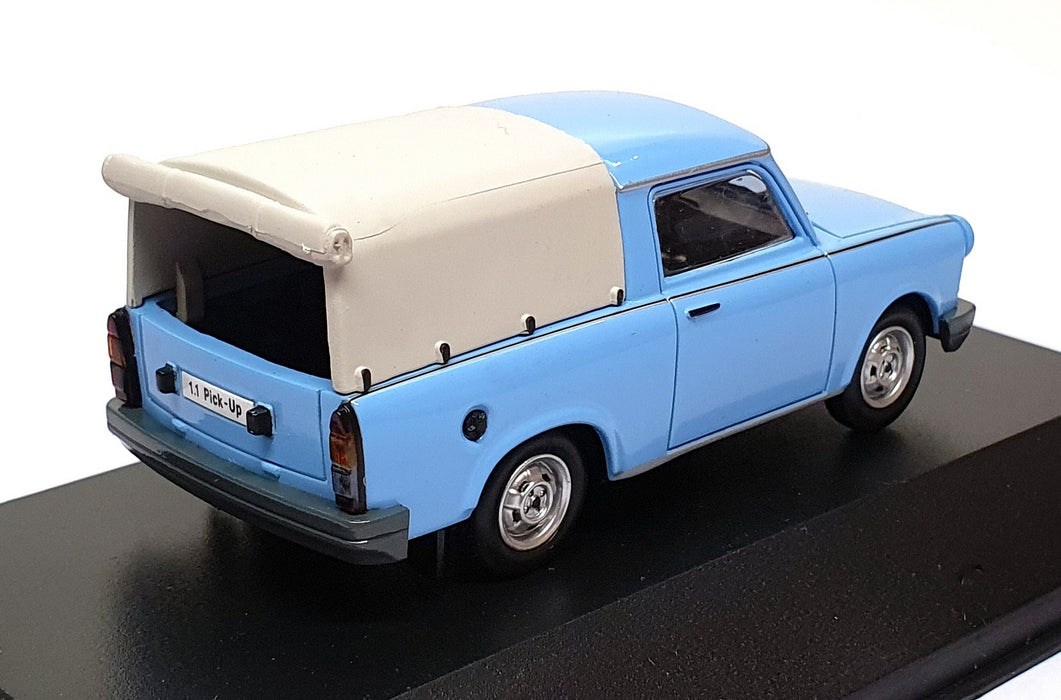 IST Models 1/43 Scale IST179A - 1990 Trabant 1.1 Pick-Up Truck Closed - Lt. Blue