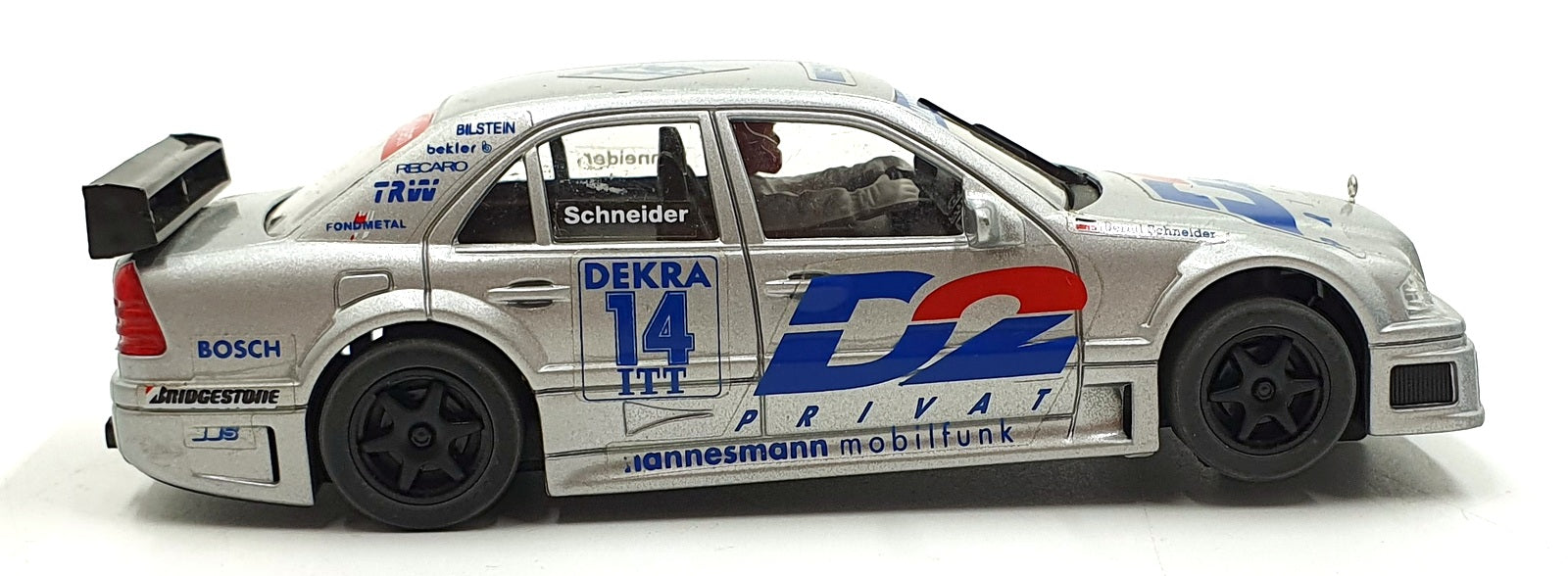 Ninco 1/32 Scale Slot Car 50113 - Mercedes-Benz C-Klasse #14 Silver
