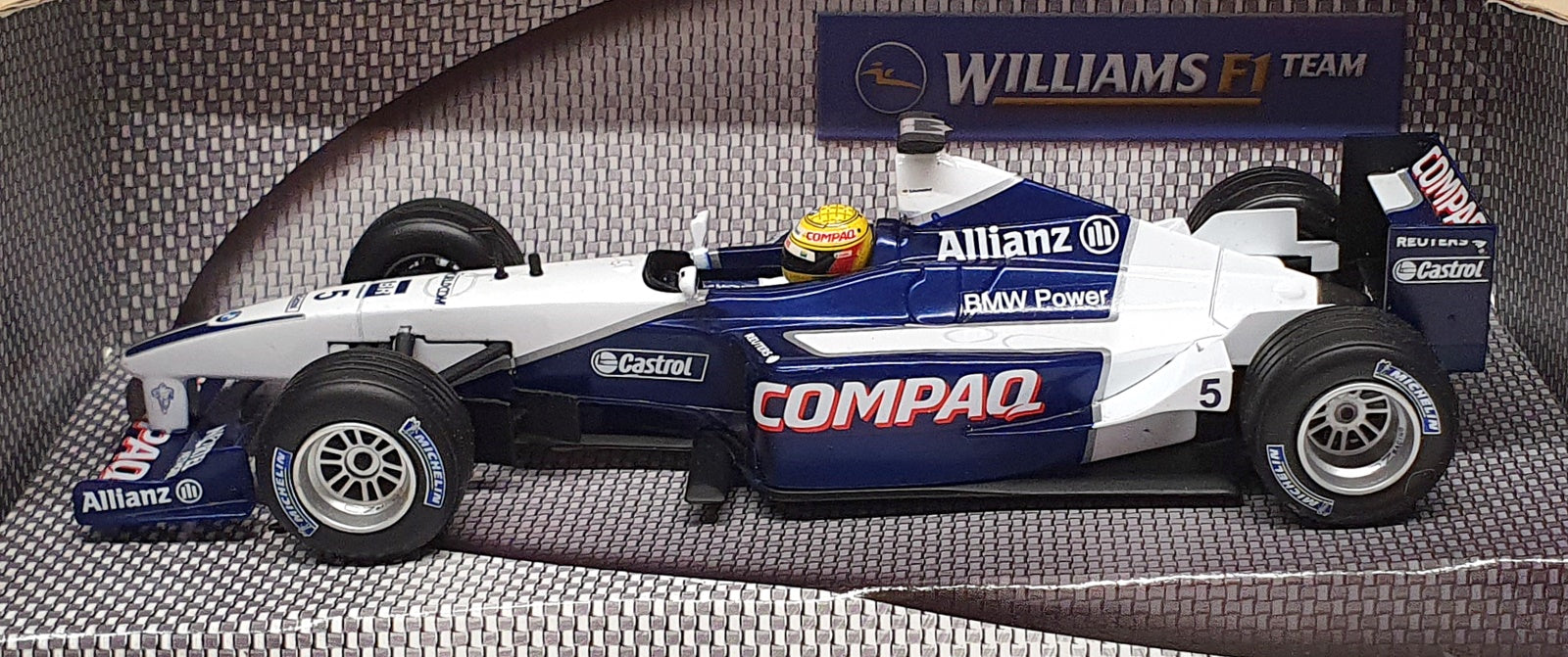 Hot Wheels 1/24 Scale 52865 - Williams F1 Team #5 Ralph Schumacher