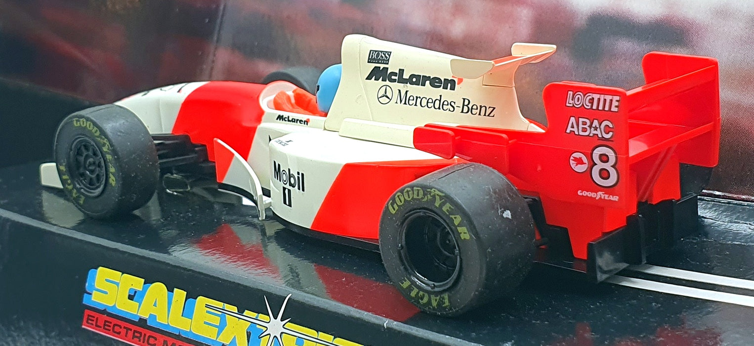 Scalextric 1/32 Scale Slotcar C2004 - McLaren F1 #8 - Blue Helmet