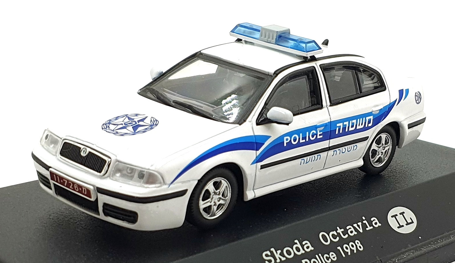 Maxi Car 1/43 Scale Diecast 170226B - Skoda Octavia Police 1998