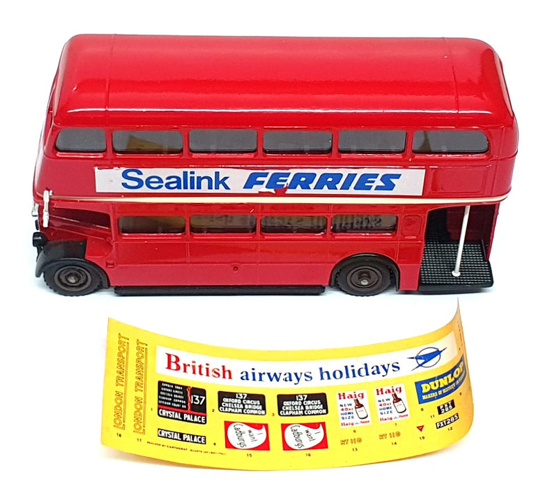 Solido 1/50 Scale Diecast 4402 (A) - AEC RT Double Deck London Bus - Red