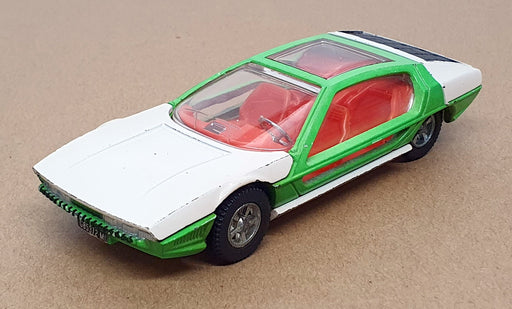 Dinky Toys 11cm Long Original Diecast 189 - Lamborghini Marzal - White/Green