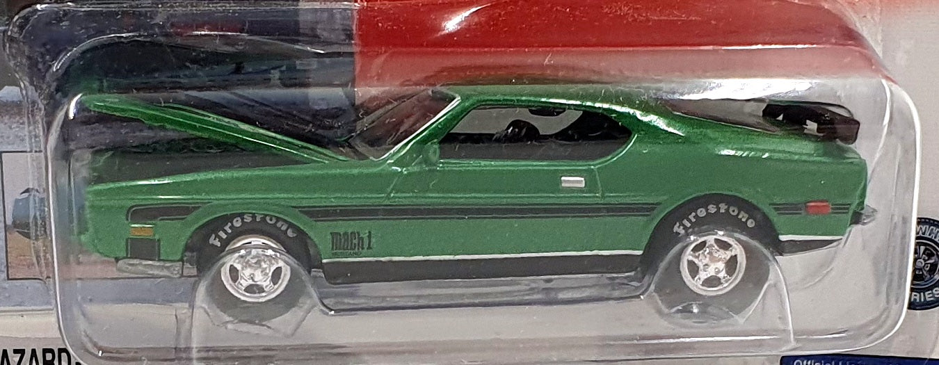 Johnny Lightning 1/64 Scale 291-11 - 1971 Ford Mach 1 - Met. Green