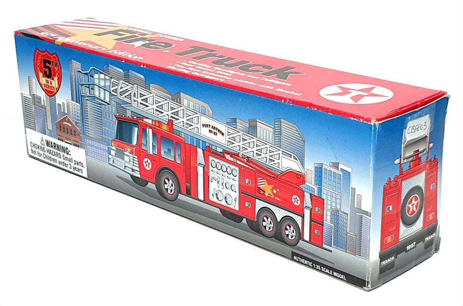 China Brand 1/35 Scale CBFE03 - Battery Operated Texaco Aerial Tower Fire Truck