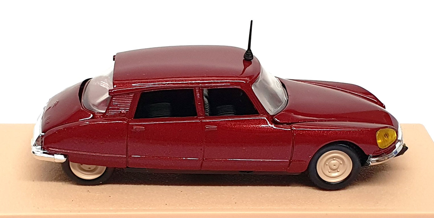 Eligor 1/43 Scale 2003 - Citroen DS 21 #39 Monte Carlo Rally 1972 - Dk. Red