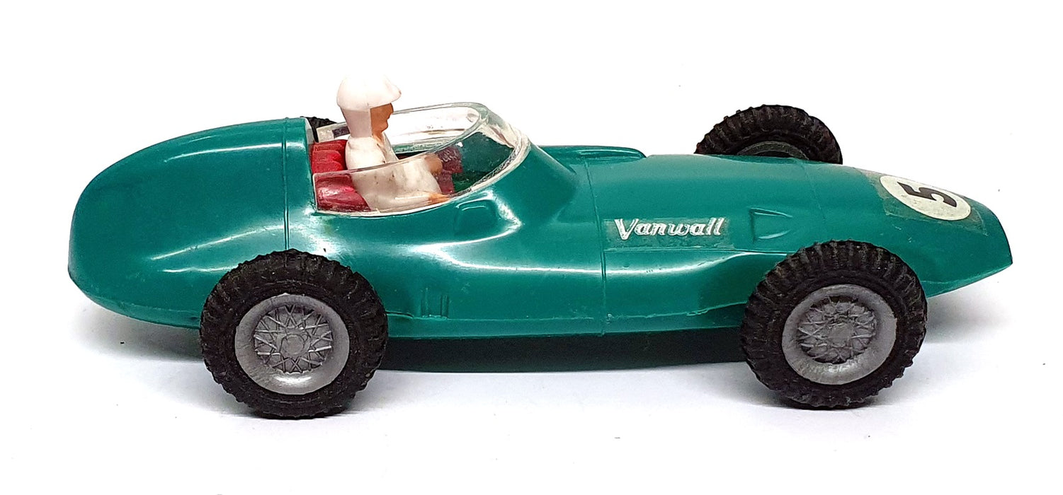 ELM Toys 16cm Long Friction Model ELM5G - Vanwall Racing Car #5 - Green