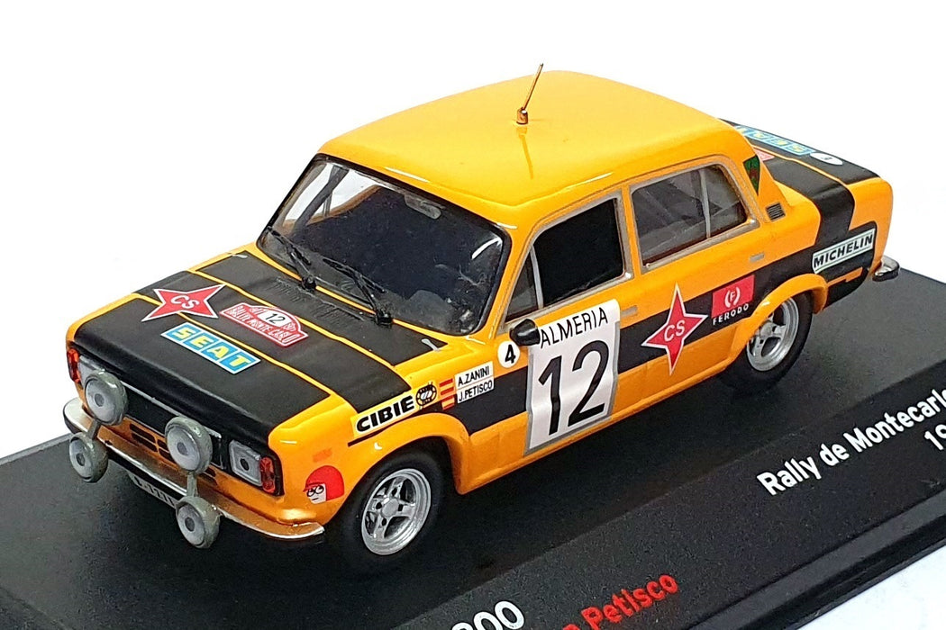 Altaya 1/43 Scale ST2400 - Seat 124-1800 #12 Monte Carlo Rally 1977