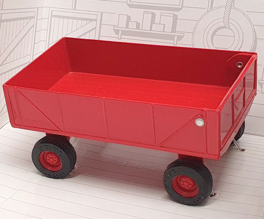 Ertl 1/32 Scale Diecast 1639 - Barge Wagon - Red