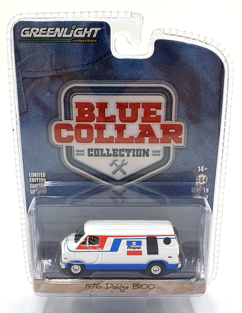 Greenlight 1/64 Scale 35200 - 1976 Dodge B-100 - White