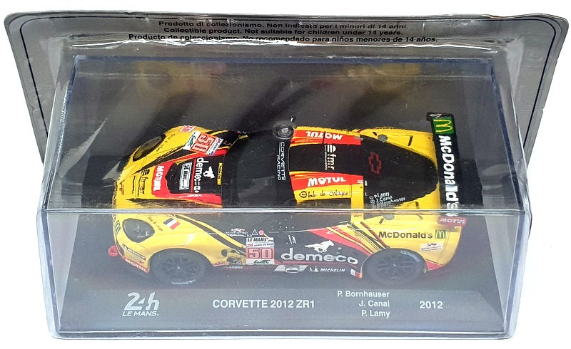 Altaya 1/43 Scale MW1ALA0035 - Corvette 2012 ZR1 #50 24h Le Mans 2012