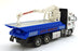 TranzMasters 20cms Pull Back and Go TY1003 - Truck with Crane Rescue Vehicle