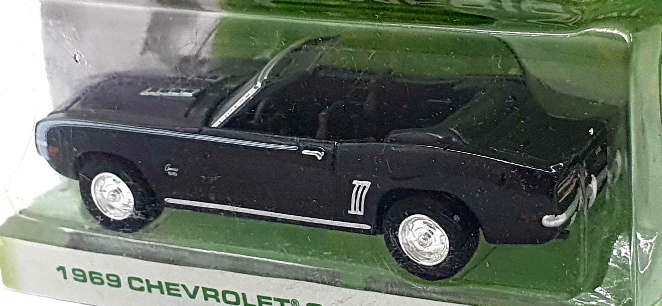 Greenlight 1/64 Scale 96150 - 1969 Chevrolet Camaro SS - Black