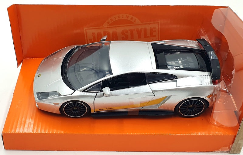 Jada 1/24 Scale Diecast 34027 - Lamborghini Gallardo Superleggera - Silver