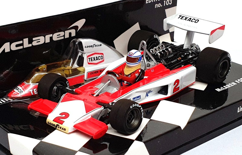 Minichamps 1/43 Scale 530 754302 - F1 McLaren Ford M23 J. Mass 1975