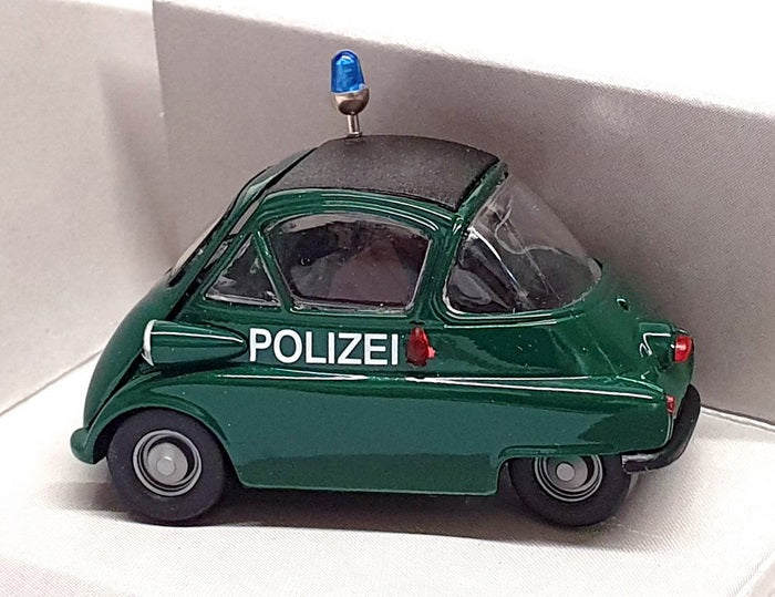 Schuco 1/43 Scale 0 2100 - BMW Isetta 250 Polizei - Green