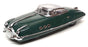 Jaya Appx 19cm Long Tinplate Car No. 98 - Unknown Make - Green/Silver
