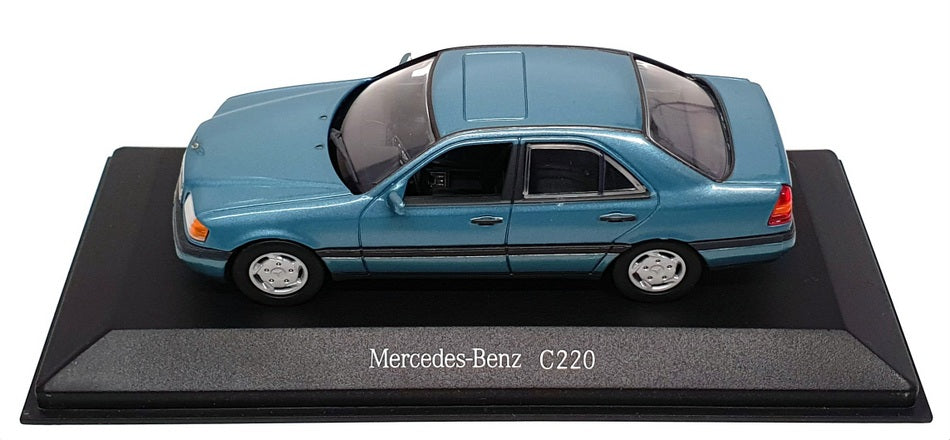 Minichamps 1/43 Scale 03278 - Mercedes Benz C220 - Met Blue