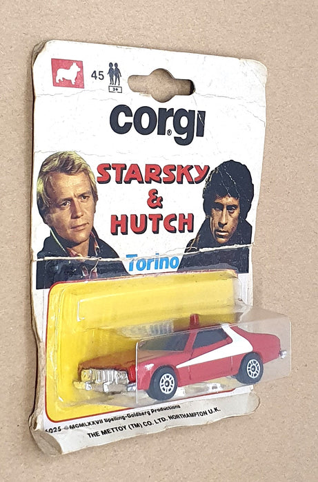 Corgi Appx 7cm Long Diecast No. 45 Ford Gran Torino Starsky & Hutch - Red/White