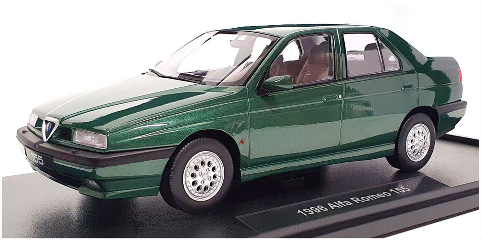 Triple9 1/18 Scale T9-1800383 - 1996 Alfa Romeo 155 - Met Green