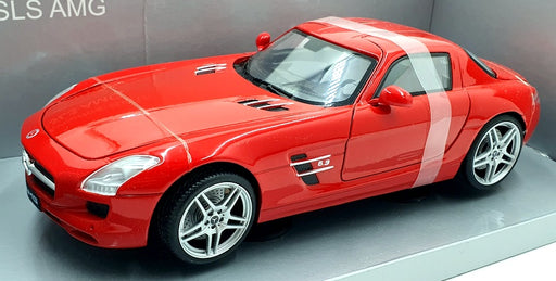 Mondo Motors 1/18 Scale Diecast 79162 - Mercedes-Benz SLS AMG - Red
