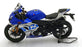 LCD Models 1/12 Scale 21341 - Suzuki-R 1000R Motorbike - Silver/Blue