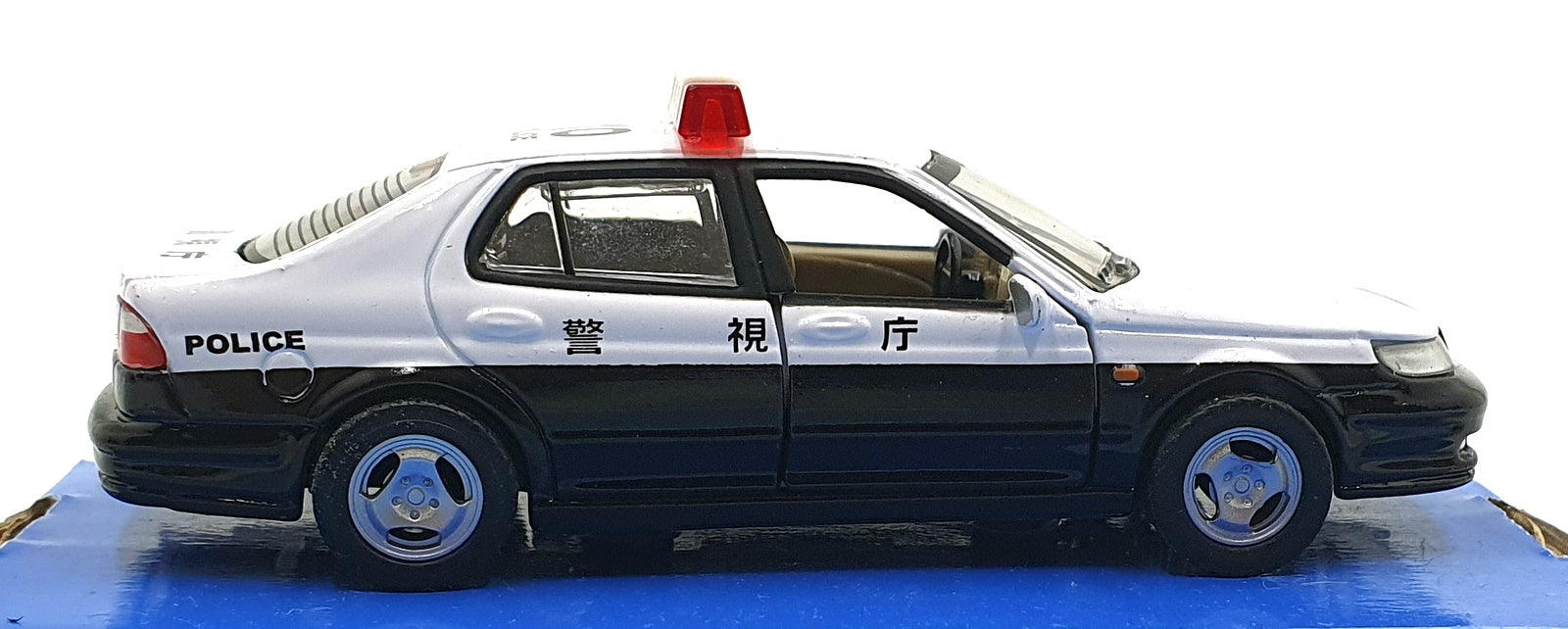 Cararama 1/43 Scale 200226B - SAAB Police Car 110 - White
