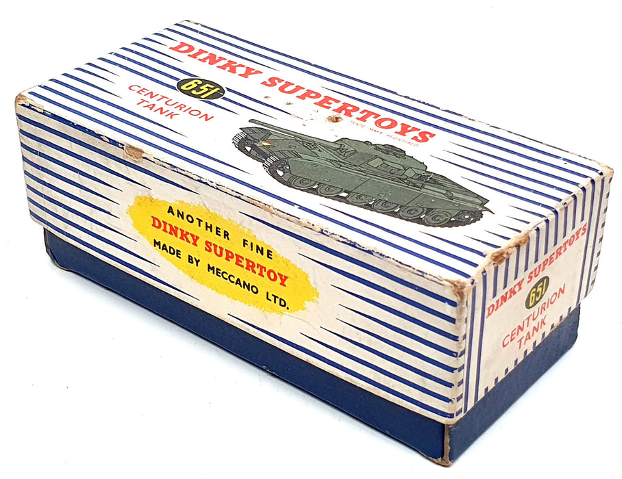 Dinky Supertoys Original Diecast 651 - Centurion Tank - Green