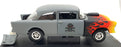 Ertl 1/18 Scale Diecast 36685 - 1955 Chevy Hot Rod - Grey/Flames