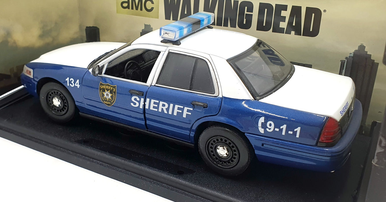 Greenlight 1/18 Scale 12957 Ford Crown Victoria Police Interceptor Walking Dead