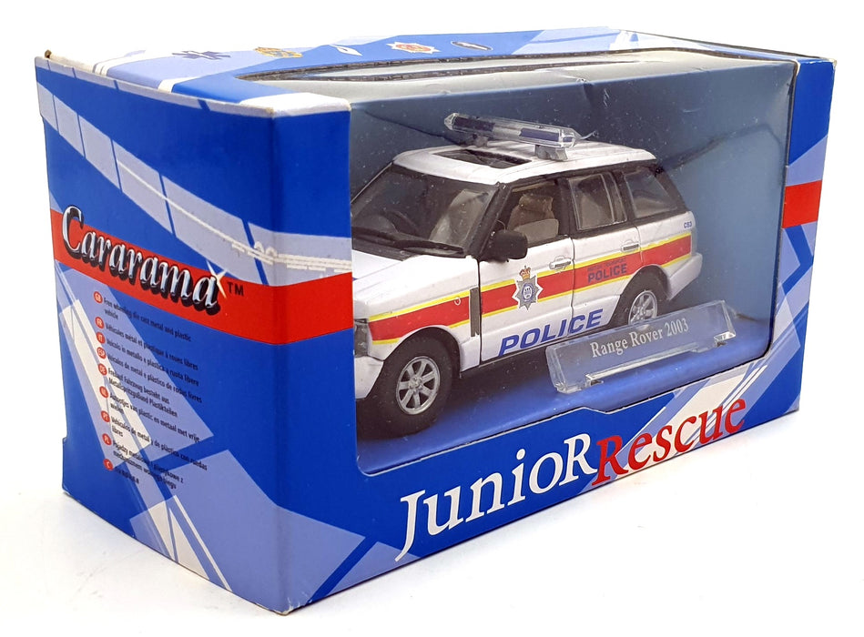 Cararama 1/43 Scale 210226K - 2003 Range Rover Police Car - White