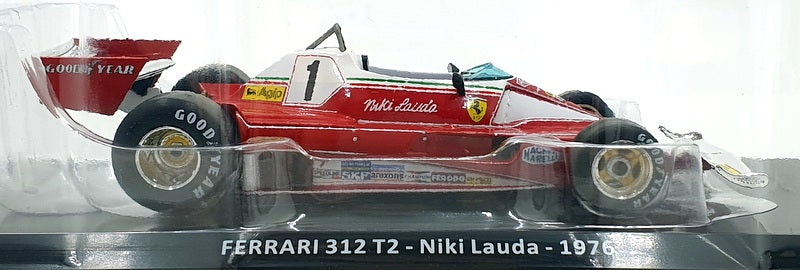 FERRARI 312 T2 Niki Lauda 1976 Le Grandi FORMULA1 SCALA.1 FERRARI 312 T2 Niki Lauda 1976 Le Grandi FORMULA1 SCALA.1