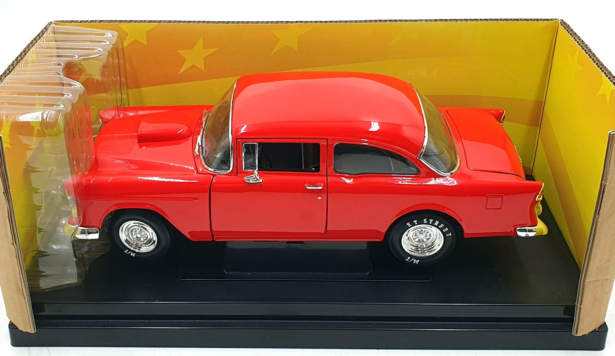 Ertl 1/18 Scale Diecast 32840 - 1955 Chevy Street Machine - Red