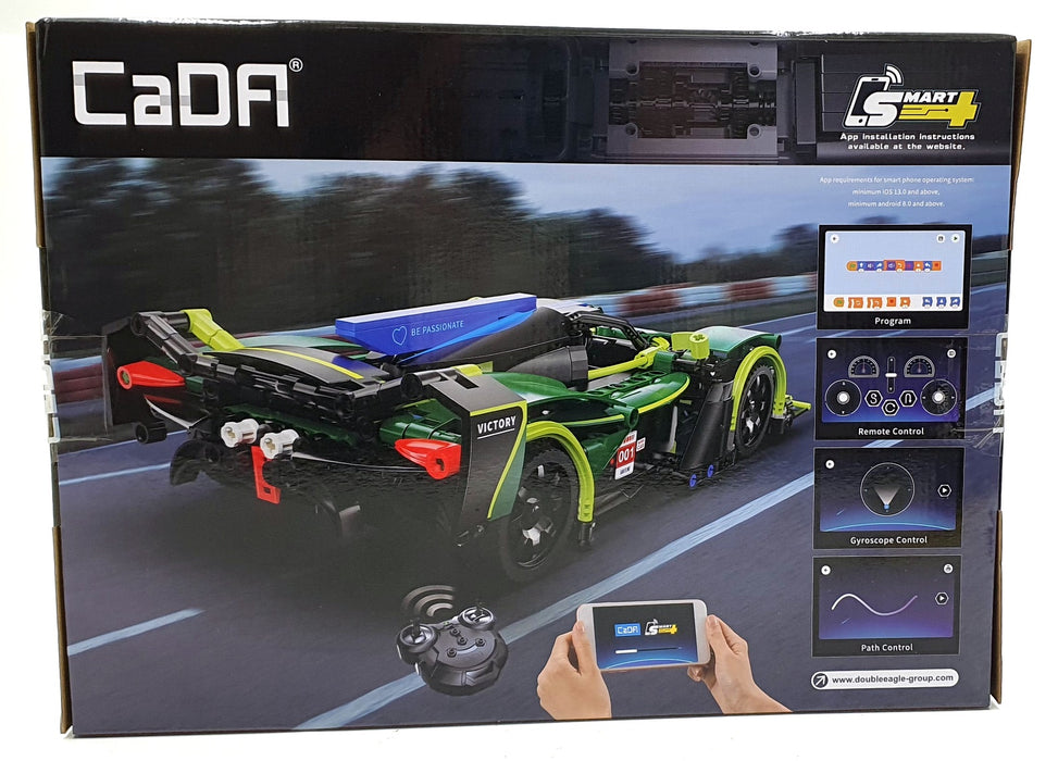 CADA  C51308W 1/10 Scale 388 pcs - Emerald Deity Sport Car Unbuilt RC 2.4G