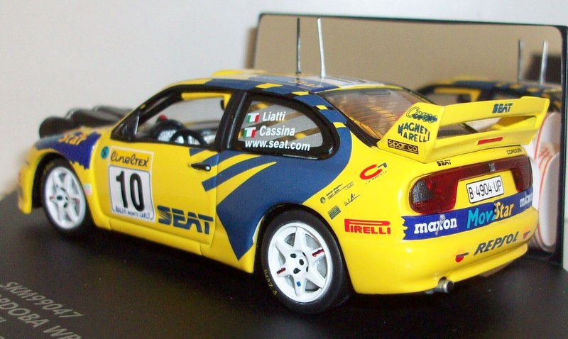 Vitesse 1/43 Scale - SKM99047 Seat Cordoba wrc Monte Carlo 1999 Liatti