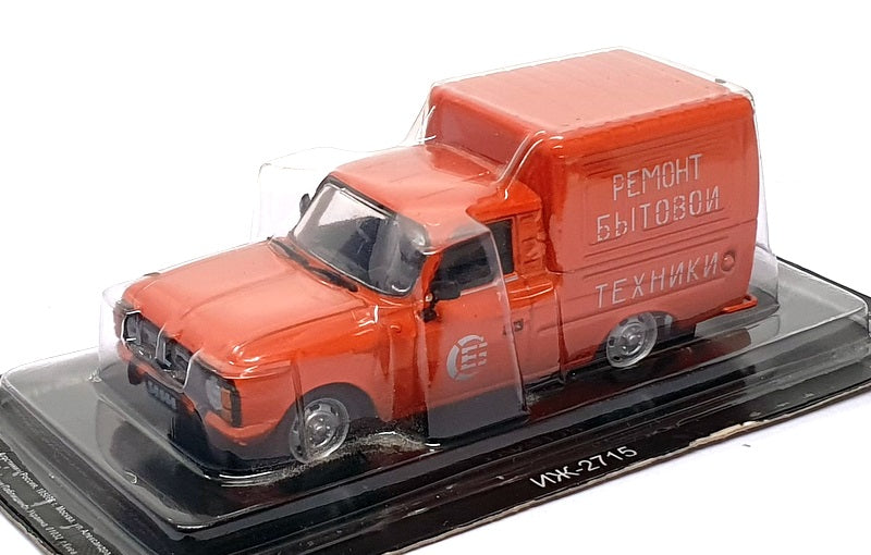 DeAgostini 1/43 Scale 32326 - Russian IZH-2715 Consumer Services Van - Orange