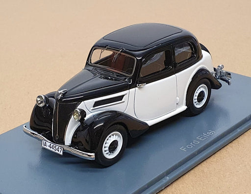 Neo 1/43 Scale Resin NEO44547 - Ford Eifel - Black/White