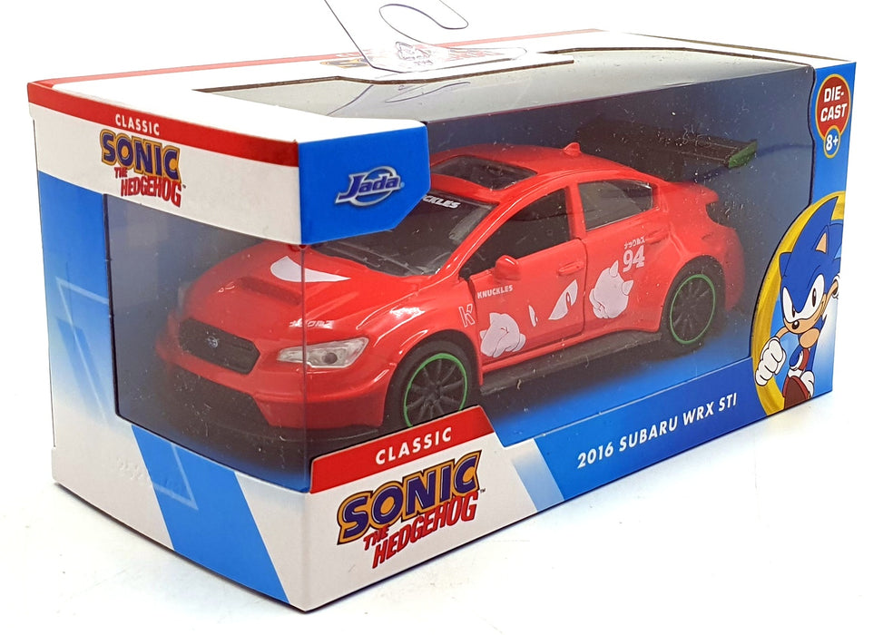 Jada 1/32 Scale 37024 - 2016 Subaru WRX STI - Knuckles Sonic the Hedgehog