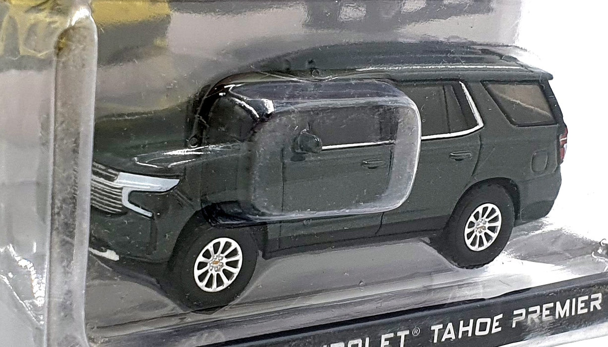 Greenlight 1/64 Scale 68020-D - 2022 Chevrolet Tahoe Premier - Dark Green