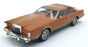 MCG 1/18 Scale Diecast MCG18370 Lincoln Continental Mark V Met. Crystal Apricot
