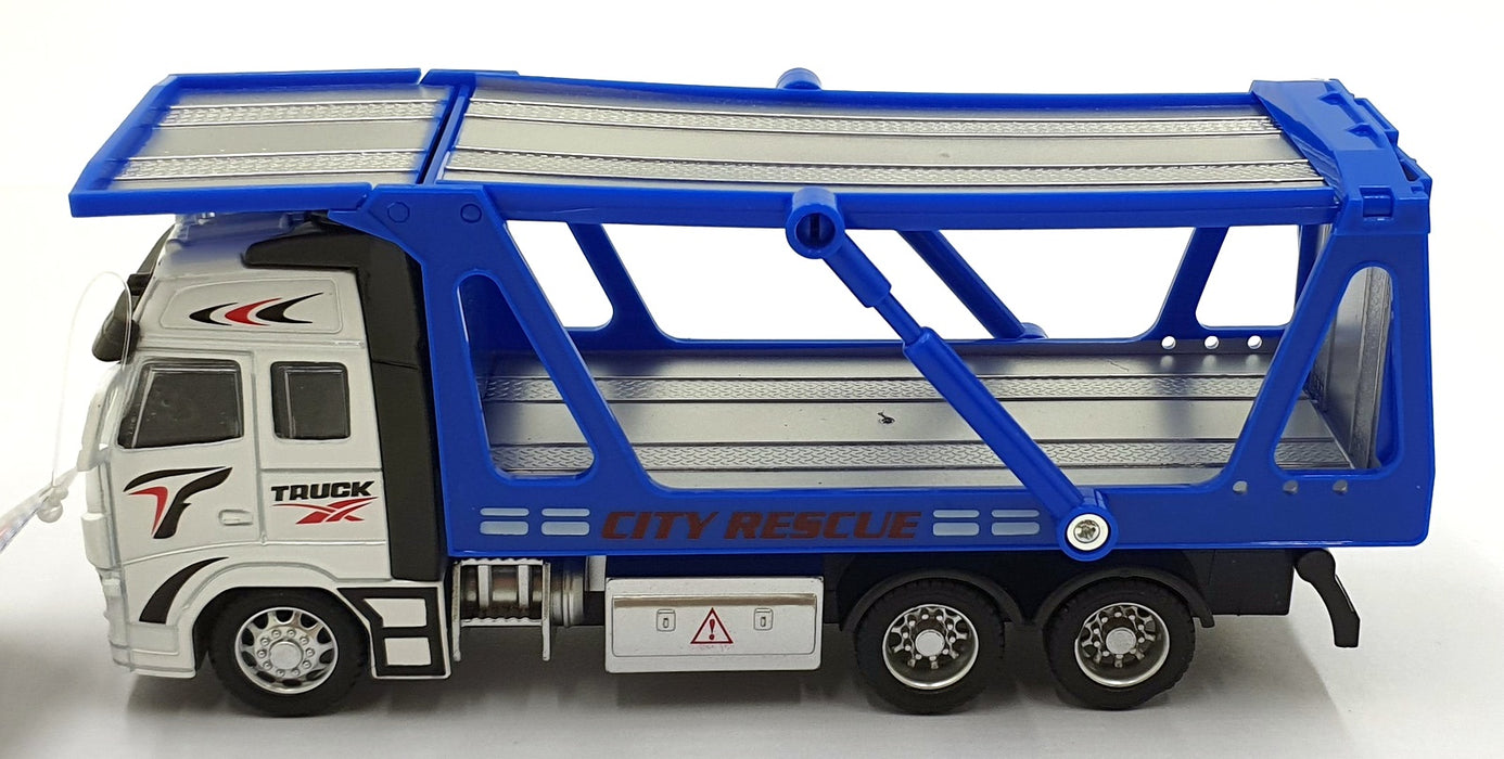 TranzMasters 20cms Pull Back and Go TY1003 - Transporter Rescue Vehicle