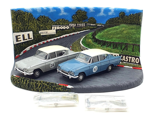 Vanguards 1/43 Scale RD1002 - Ford Classic 109E 2 Cars & Brands Hatch Diorama