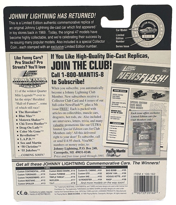 Johnny Lightning 1/64 Scale 100-162 - The Challengers Triple Threat Dark Purple