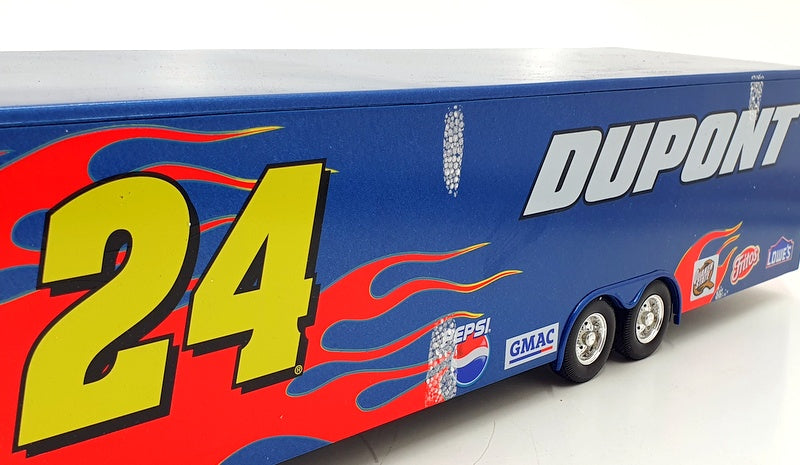 Action 1/24 Scale 102304 J.Gordon #24 Crew Cab And Show Trailer Dupont