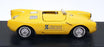 Brumm 1/43 Scale s99/02 - 1955 Porsche 550 Zienert Deutshland - Yellow