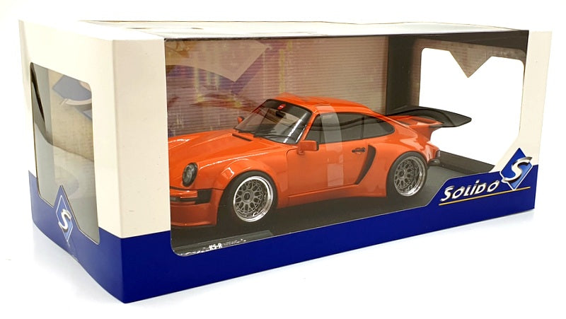 Solido 1/18 Scale Diecast S1810501 - 2002 Porsche KS-R - Orange