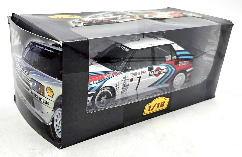 Altaya 1/18 Scale Diecast 26624C - Lancia Delta #7 D.Auriol 1990 Martini