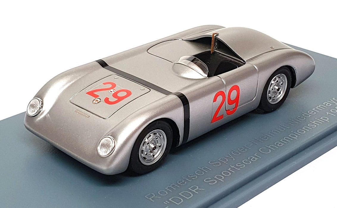 Neo 1/43 Scale 46396 Rometsch Spyder #29 DDR Sportscar C/ship 1954 H. Niedermayr